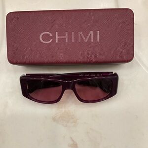 CHIMI Burgundy Sunglasses